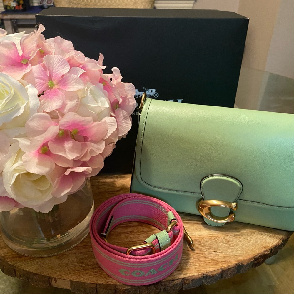 Coach soft tabby-Pistachio